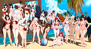 Sakura Beach Party'