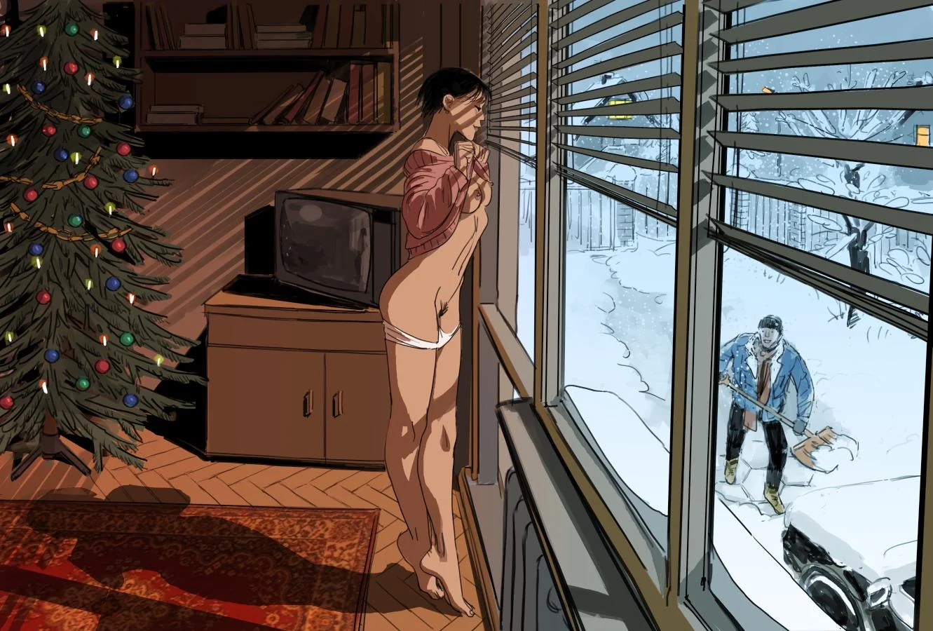 Thanking the Kind Neighbor (AU) - A Playful Anime Treat picture 1 of 1