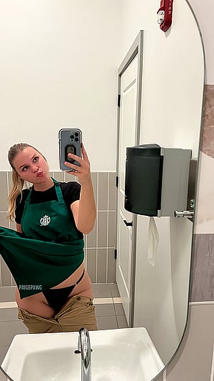 Lonely vibes at the work bathroom, missing you bad