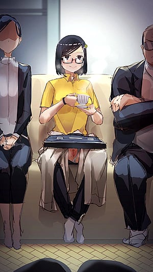 Kurisu's Cheeky Family Gathering Tease
