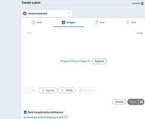 how to post a post with an image of a post prepping an image inside an image'