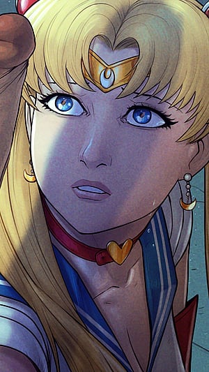 When the SailorMoonRedraw challenge serves SurprisePikachu energy