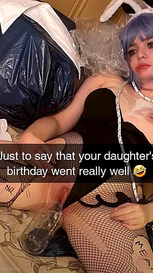 Hey sluts, did you wish for such a gift on your 18th Birthday? Hey sluts, did you wish for such a gift on your 18th Birthday?