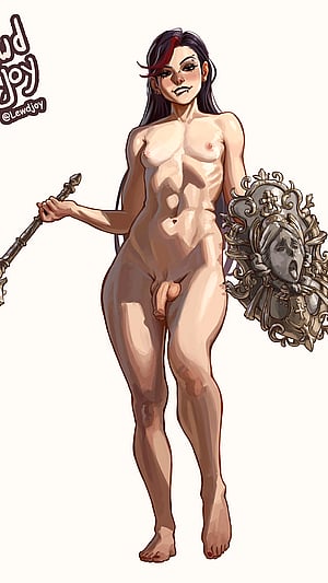 By LewdJoy: Flaunting That Solo Femboy Charm