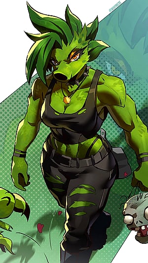 Peashooter gf (@WhyMete) [Plants vs Zombies]
