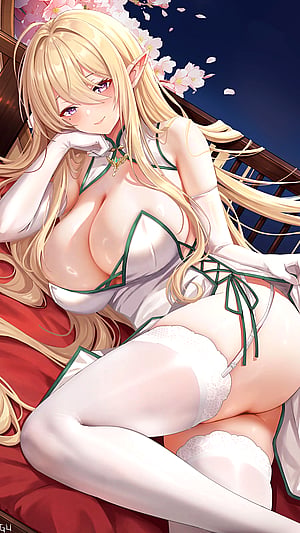Golden Lioness Slays in Qipao Vibes
