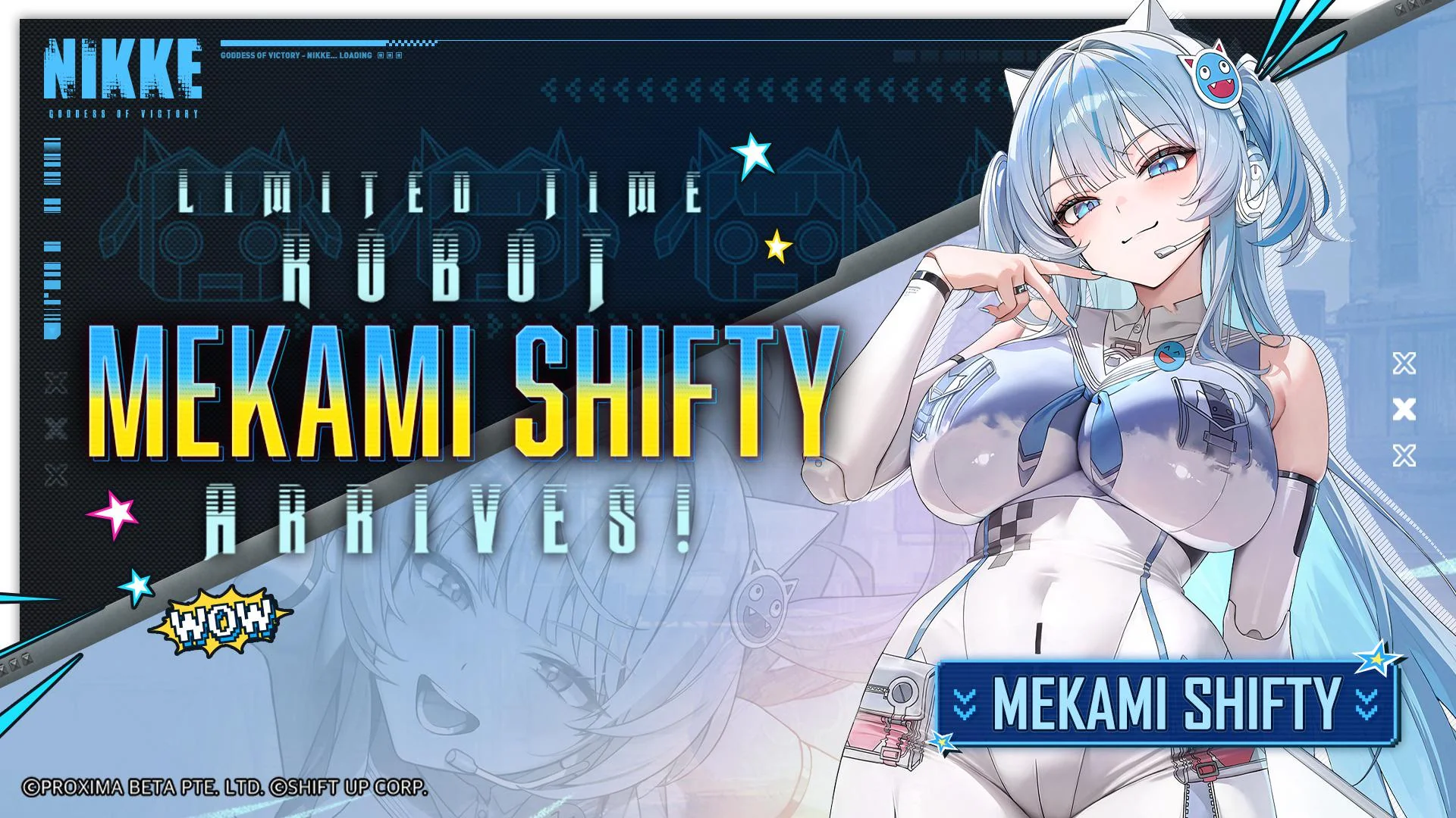 Mekami Shifty's Limited-Time Debut - Catch It While It's Hot picture 1 of 1