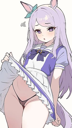 Mejiro Mcqueen Just Dropped Some New Undies