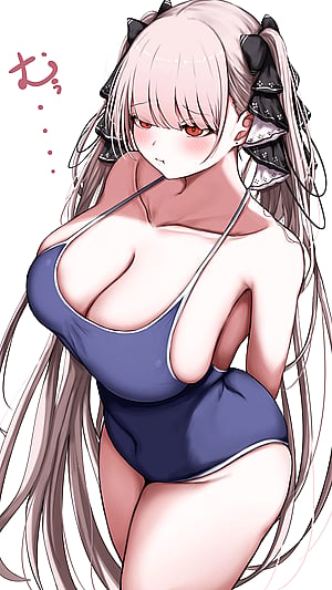 Pouty & Playful: Formidable's Blushing Tease