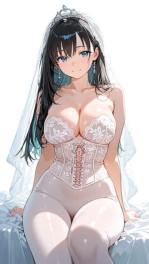 White Bridal Lingerie Vibes