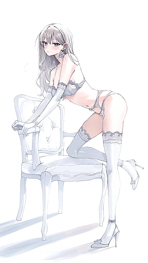 Stelle in lingerie