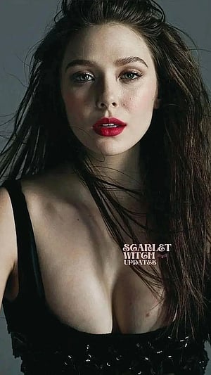 Elizabeth Olsen: Scarlet Charms Unleashed in Photo Drop