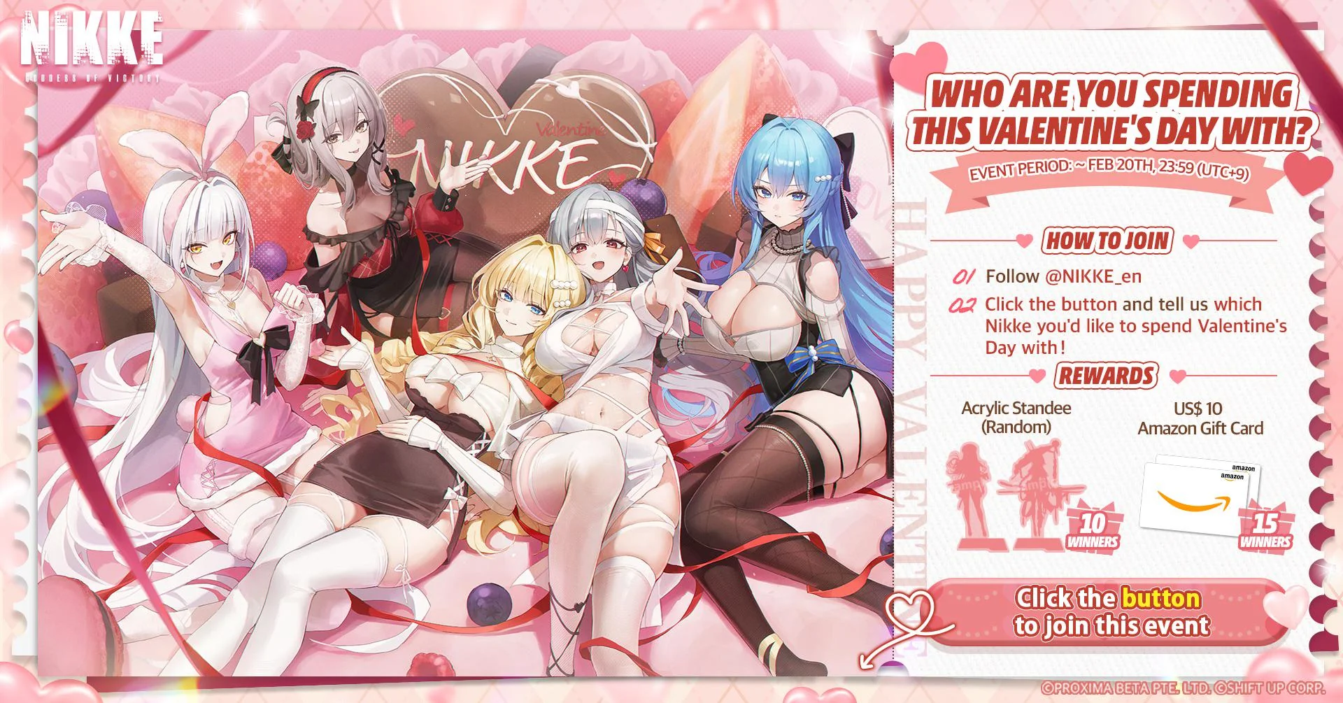 Hey Commander: Which Nikke Is Stealing Your Valentine? picture 1 of 1