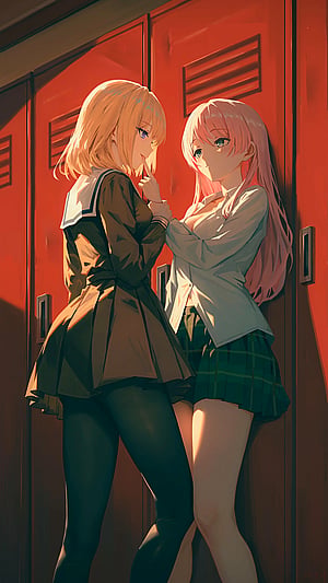 Locker Room Meetup Sparks Steamy Yuri Fling