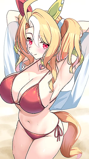 Fusaichi Pandora's Ravishing Armpits: A Flirty Fan Art Delight