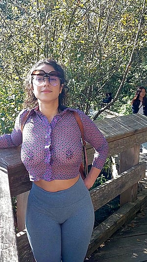 Free the Girls: This Braless Babe Is Fully Committed