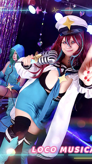 LocoxLeber Cosplay Oozing Main Character Energy