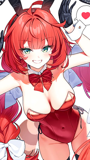 Yuzuha in Bunny Mode: Surps!