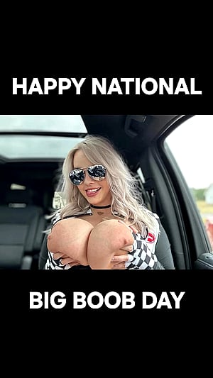 National Big Boob Day Celebration with cranial_kickstart