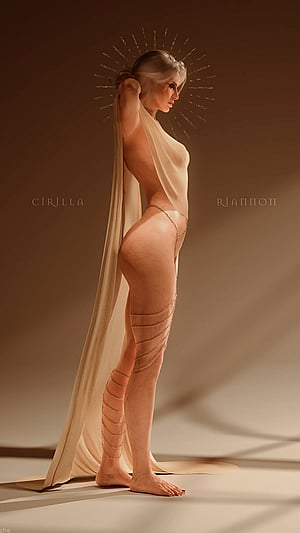 Goddess Ciri by lushe3D