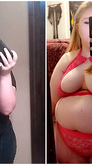 Cute then, cute now - a total glow up vibe