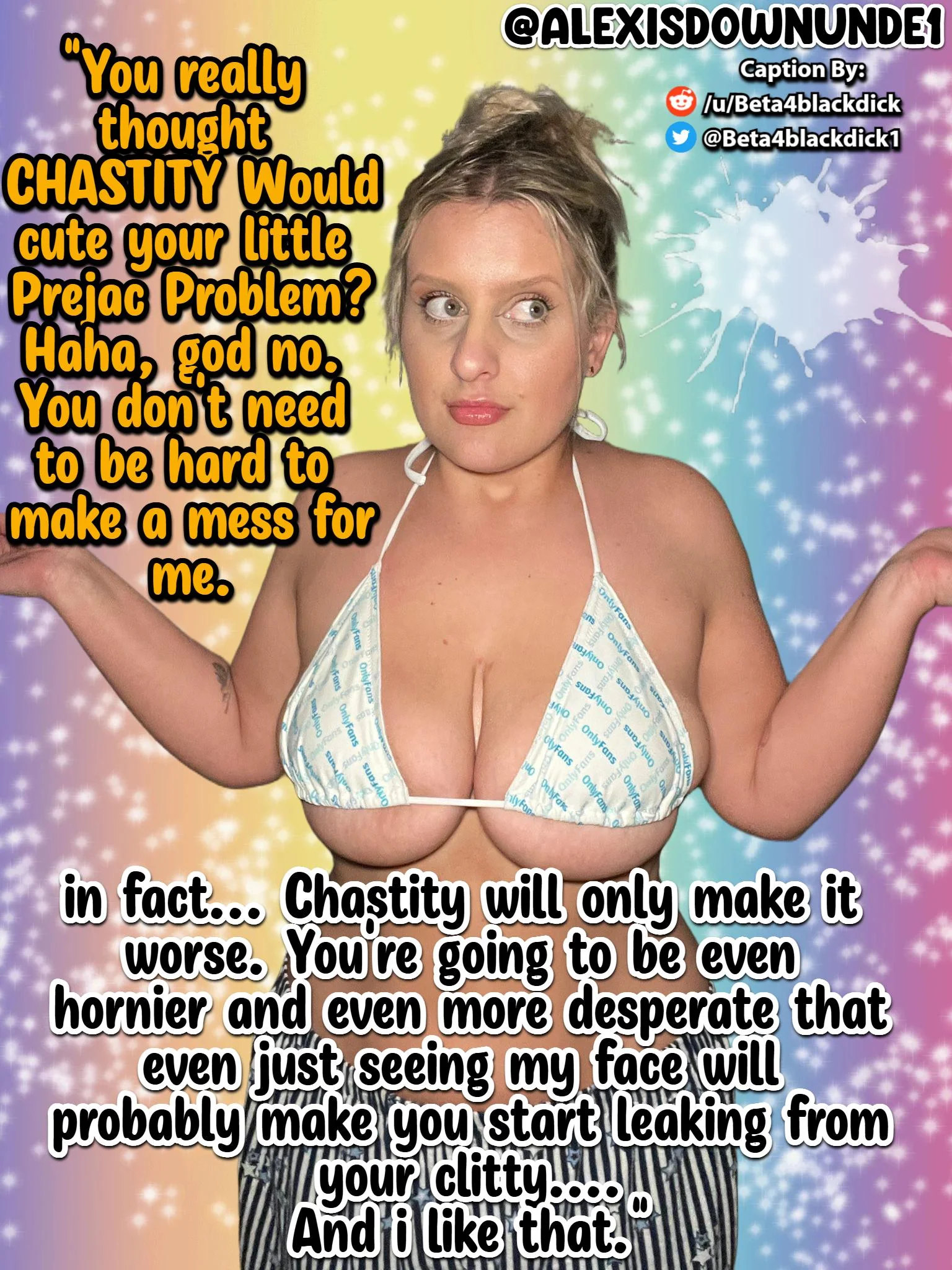 Chastity can't Cure* you, beta. picture 1 of 1