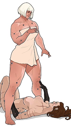 Watch This Naughty Sister of Battle Get Flirty by @GuronArts2