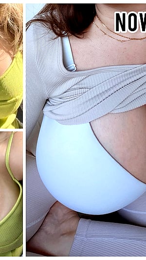 Let’s Keep Going? Chloe’s Playful Peek!