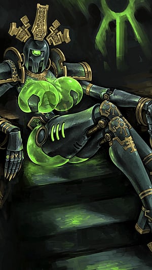ChaosMarine123's Necron Tease Is Straight Fire
