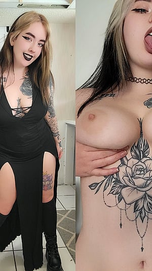 Mirror Mirror: The Goth GF Double Vision