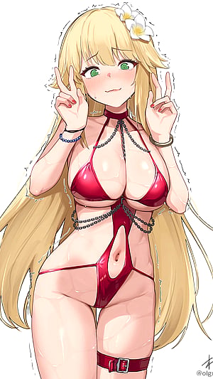 Aurora Sizzles in Mogador Swimsuit (Oregano Edition)