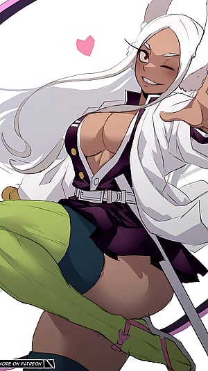 Miruko Rocking Mitsuri's Look in This My Hero Academia Crossover