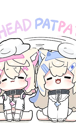 Headpats x2: AluminiumGnat's Steamy Drop