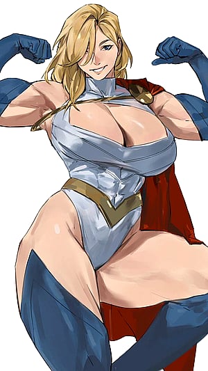 Power Girl's Ultimate Flex (enargeia5525)