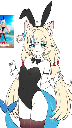 Chill Vibes: A Cute Bunny Tease From @nekodotpng
