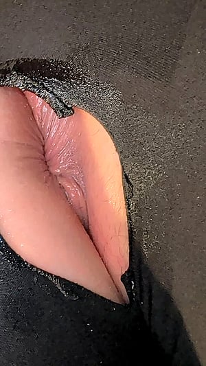 Oops, My Leggings Ripped in the Sexiest Spot-Someone Come Take a Peek?