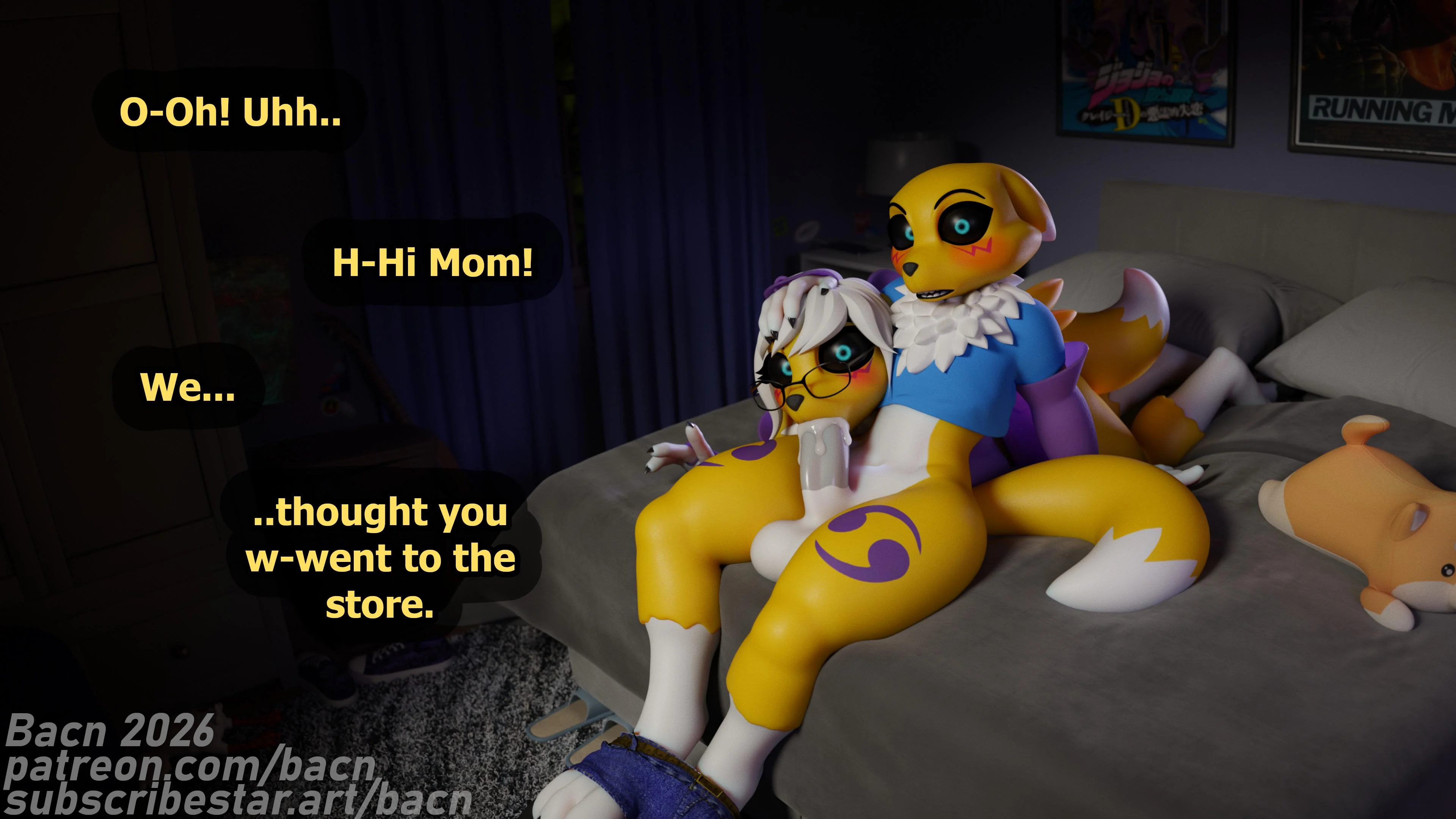 Caught In The Act: A Playful Peek with Bacnart picture 1 of 1