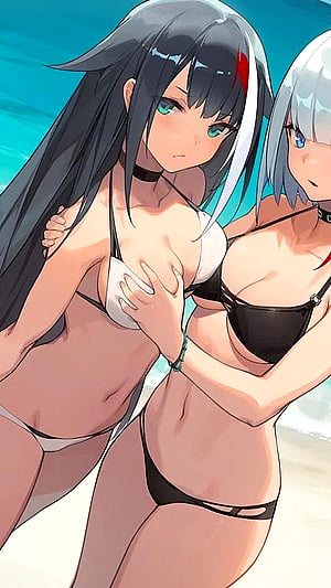 Admiral Graf Spee and Deutschland Get Flirty Together