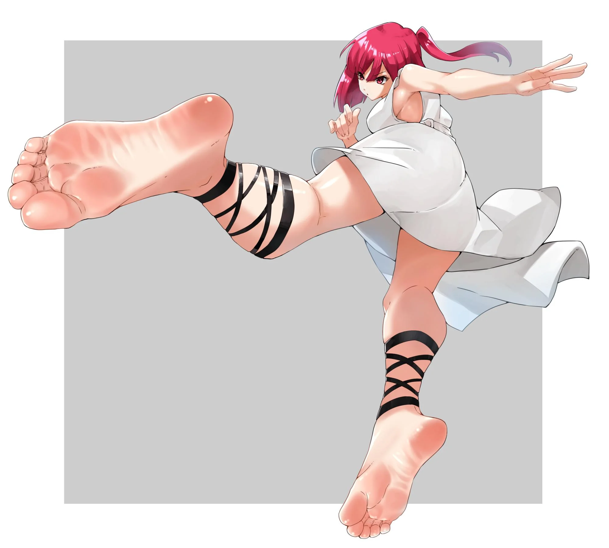 Knocked out by feet (EijiERJ) [Magi: The Labyrinth of Magic] picture 1 of 1