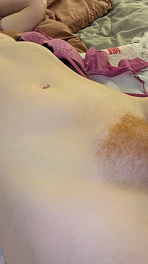 This ginger pussy is waiting for you!!