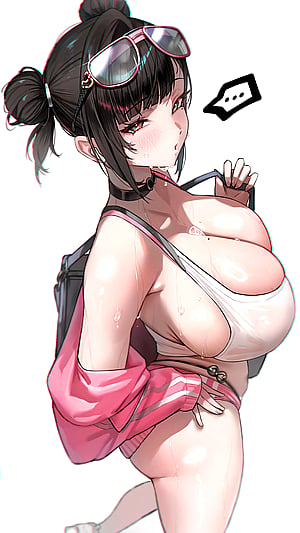 Sora from NikkeMobile is turning up the heat 🔥