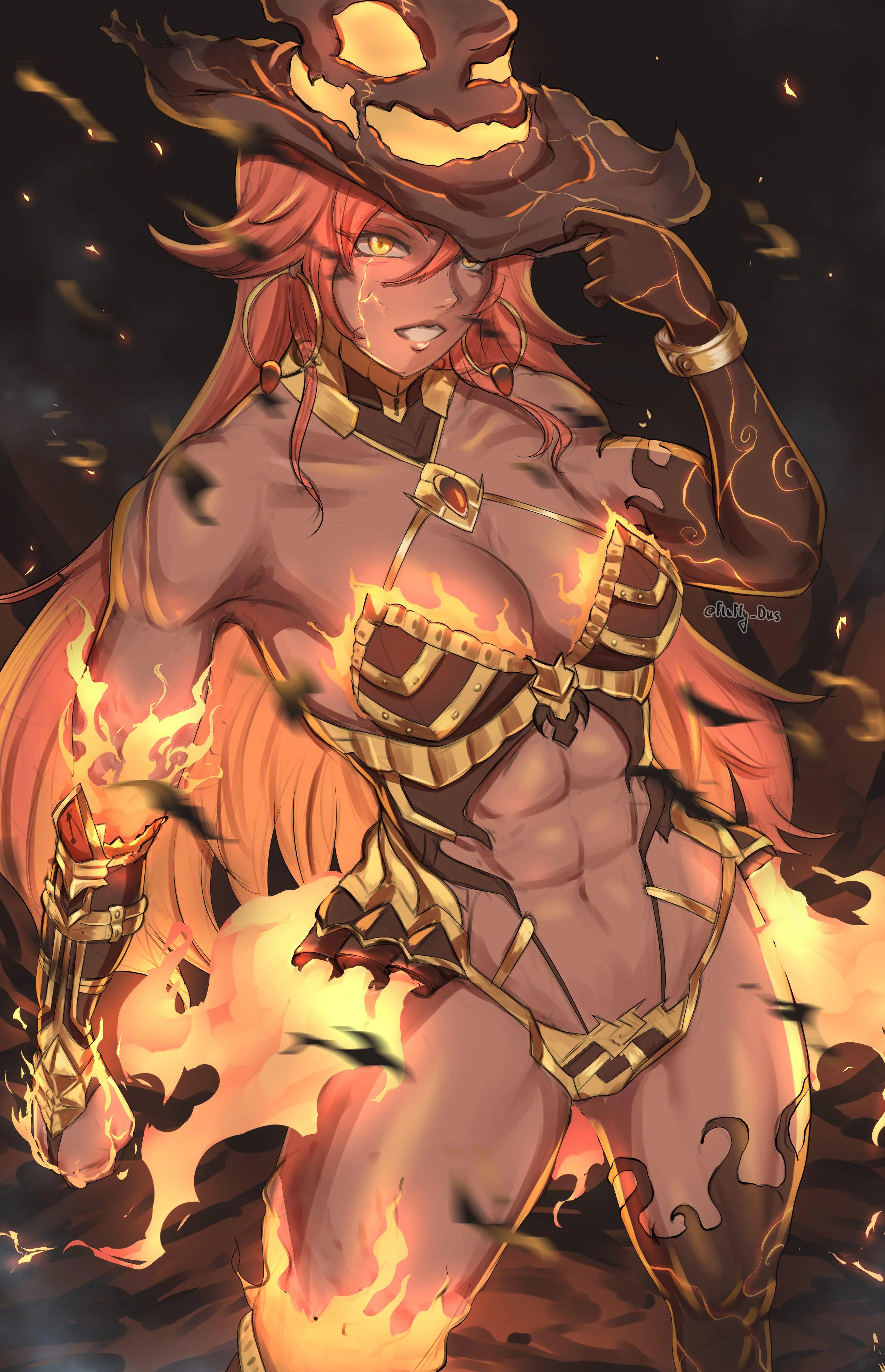Fire Witch (@Fluffy_Dus) is Bringing the Heat picture 1 of 1