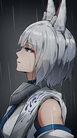 Rain-Kissed Drama With Kaga: Sly Smile, Soft Rain