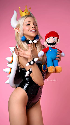 Bowsette Vibes: Alice's Super Mario Cosplay Tease