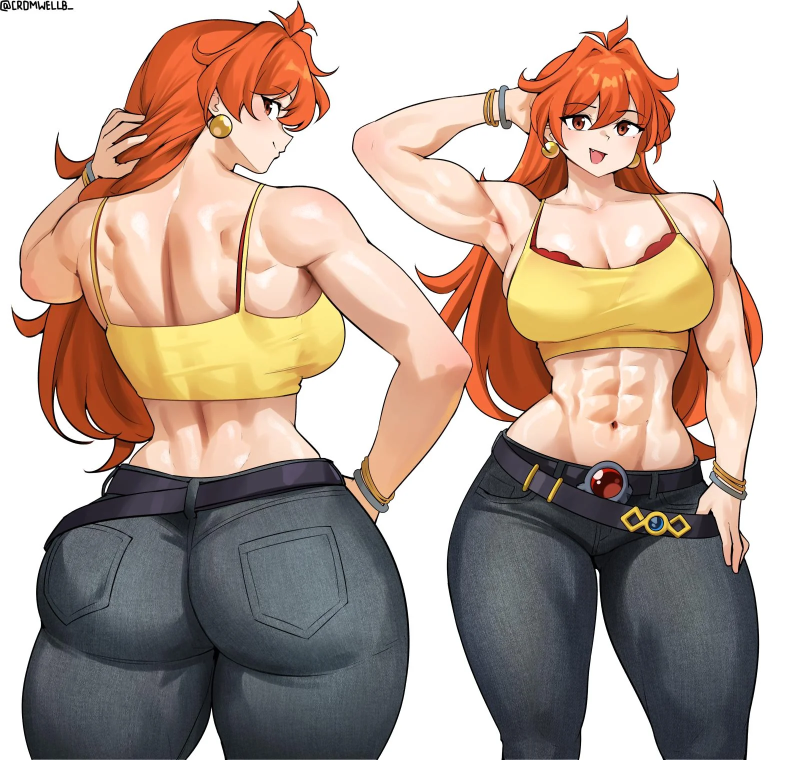 Lina Inverse by Cromwellb - 2D Glow-Up Crush picture 1 of 1