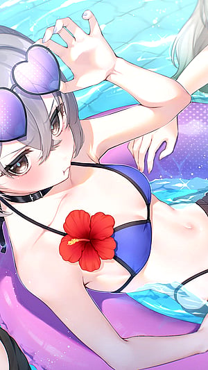 Silver Wolf Rocks This Swimsuit Like Whoa