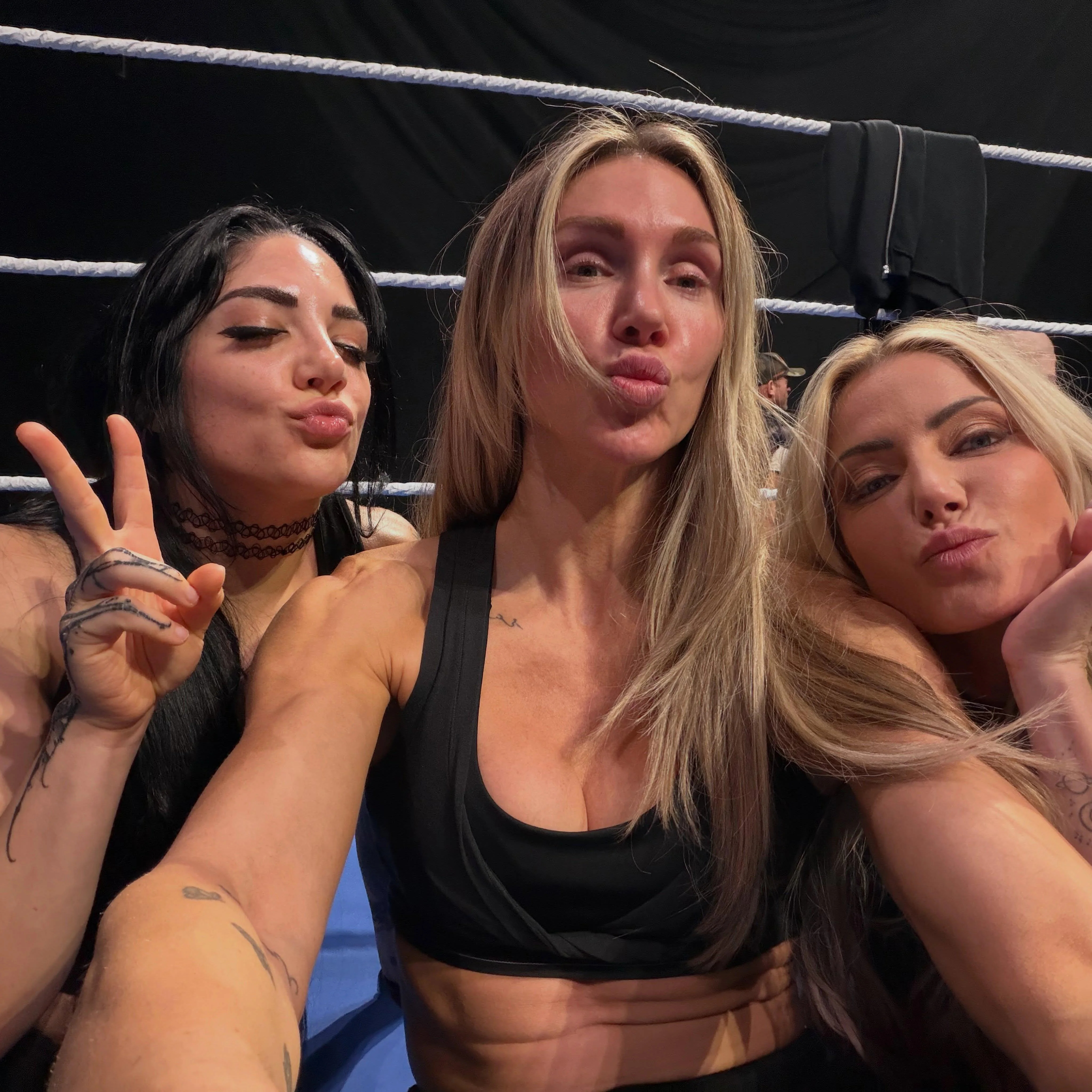 Tatum Paxley, Charlotte Flair & Alexa Bliss Are Serving Major Smolder picture 1 of 1