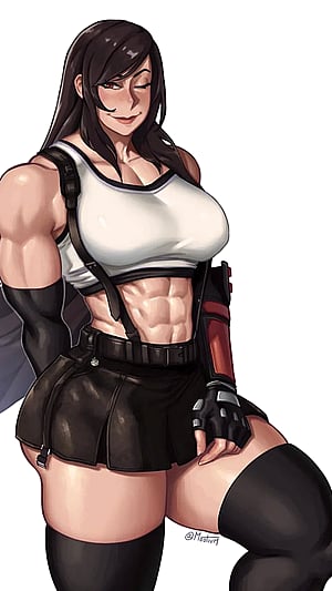 Tifa Lockhart Brought to Life by Mootium in Stunning Final Fantasy 7 Art