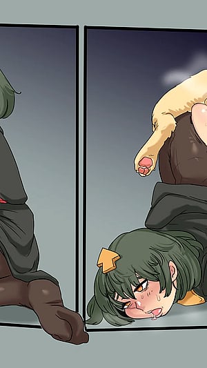 Raizengax so Slay With Her Pup