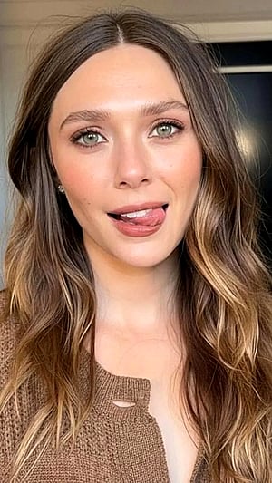 Elizabeth Olsen Stuns in This Playful Pic